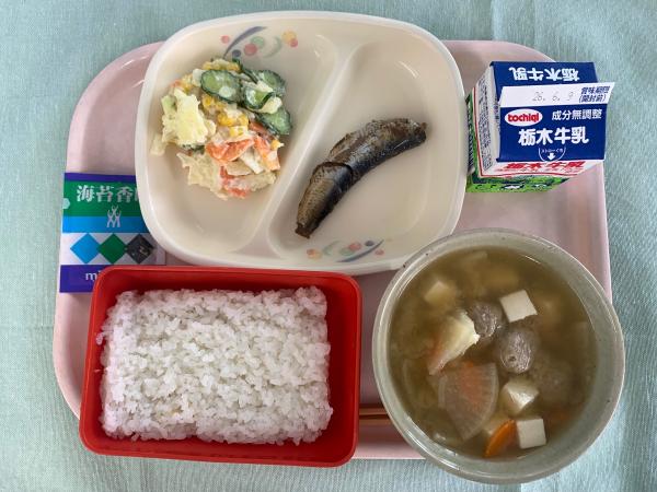 今日の給食2026.5.28