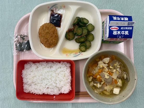 今日の給食2026.7.2