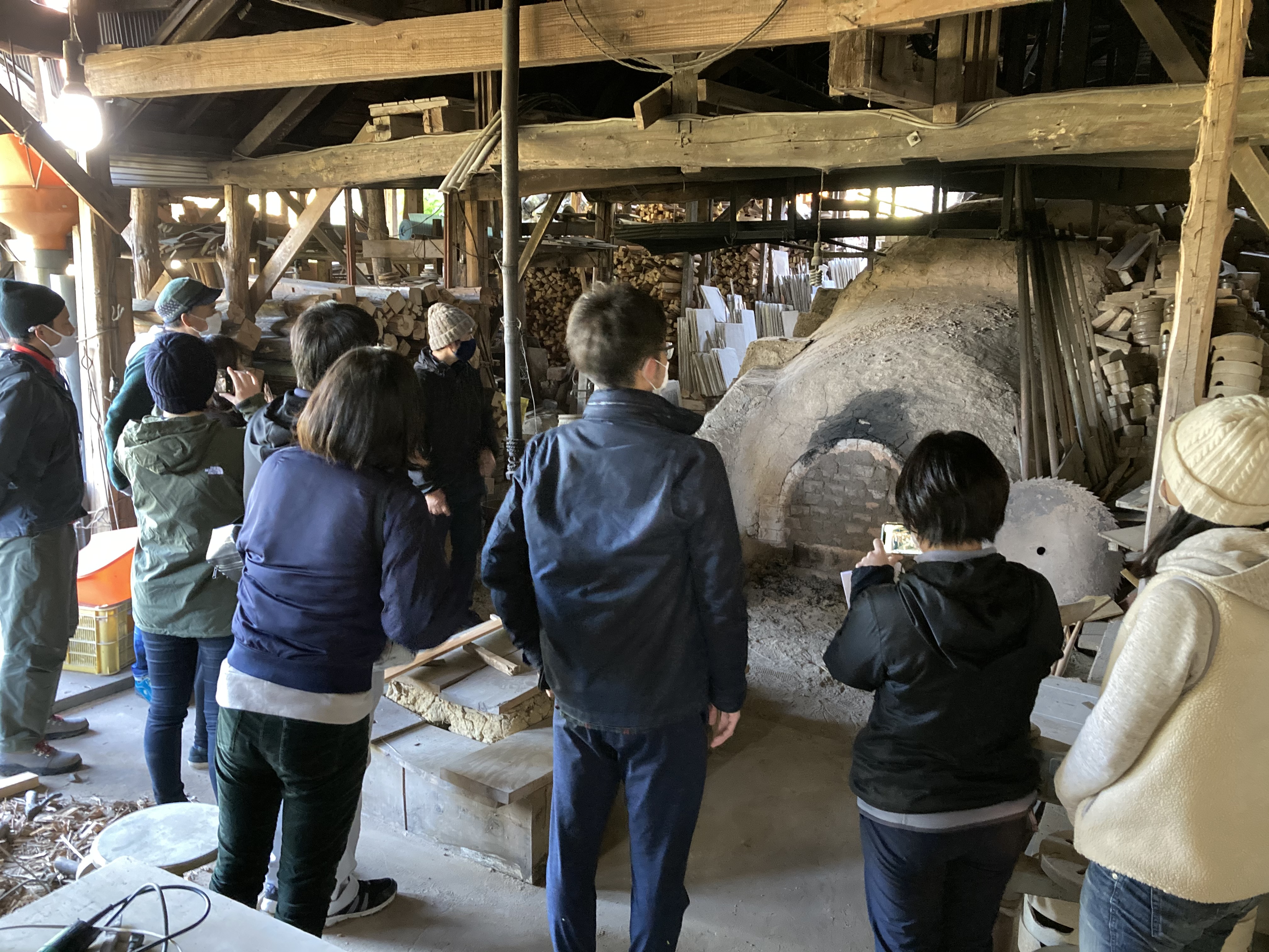 『川尻製陶所登り窯』の画像